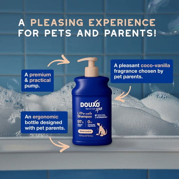 Szampon przeciw wypadaniu sierści dla psów DOUXO® SPA Shed Control Shampoo