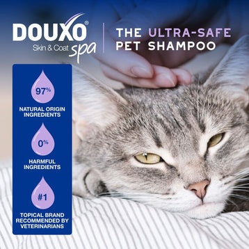 Pianka bez spłukiwania dla kotów DOUXO® SPA Low-stress refresh cat Mousse